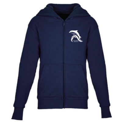 Discovery Athletics Deluxe Soft Zipper Hoodie – Midnight Navy